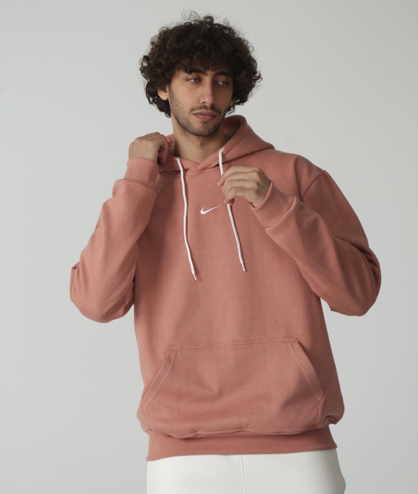 Fuzzy store nike sweatshirt