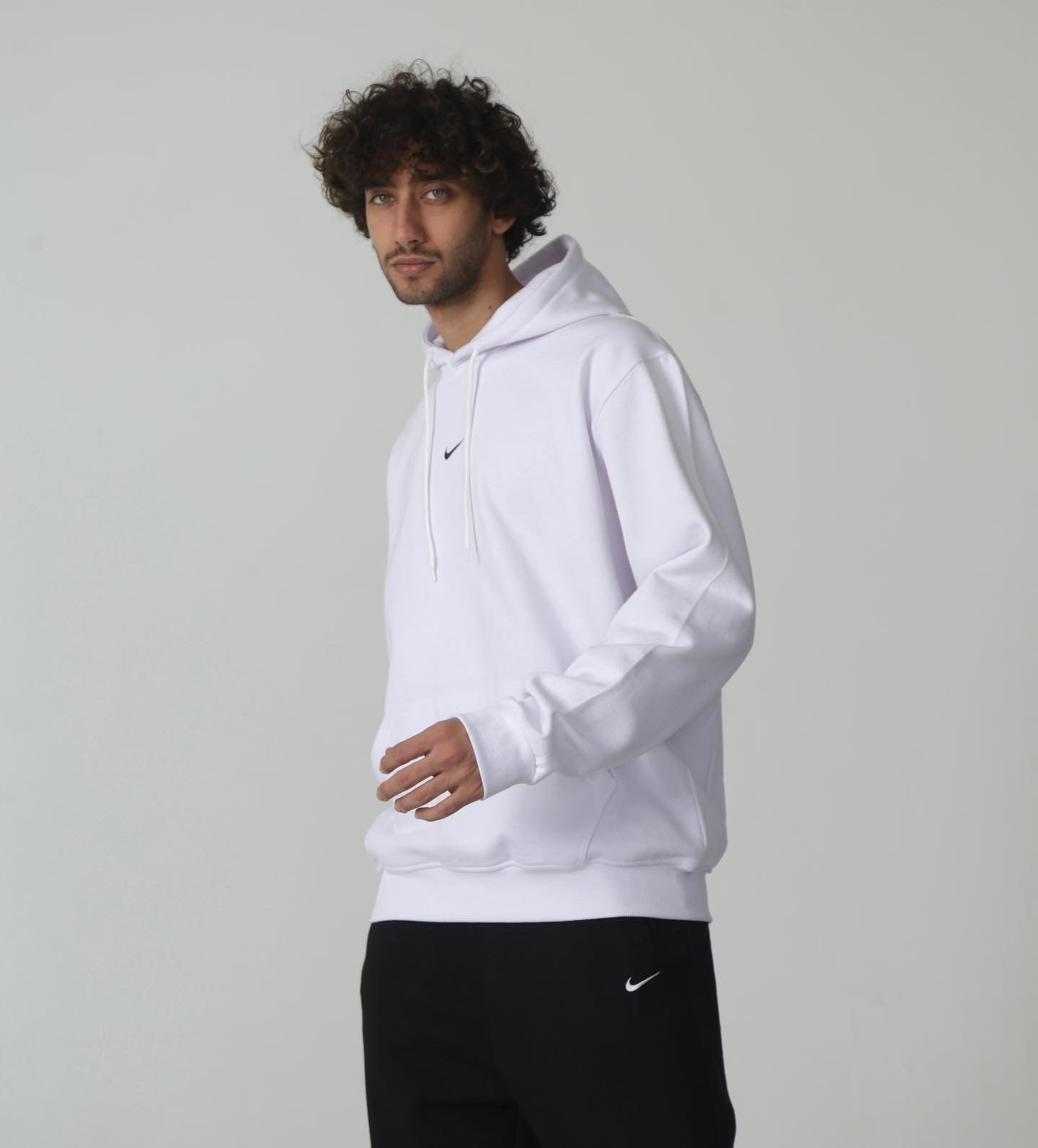 Grey nike online hoodie